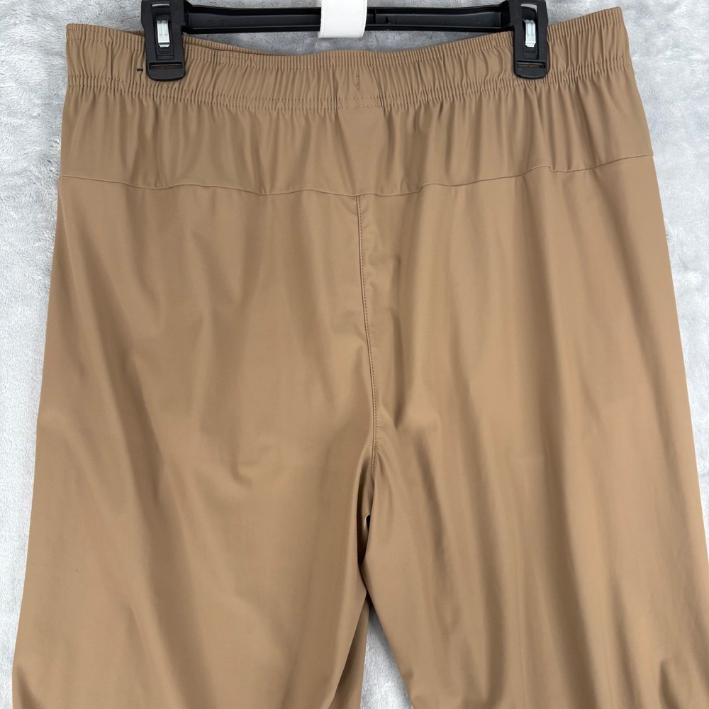 Reebok Tan Nylon Spandex Jogger Track Pants Mens Athletic Lounge Large - Picture 5 of 16